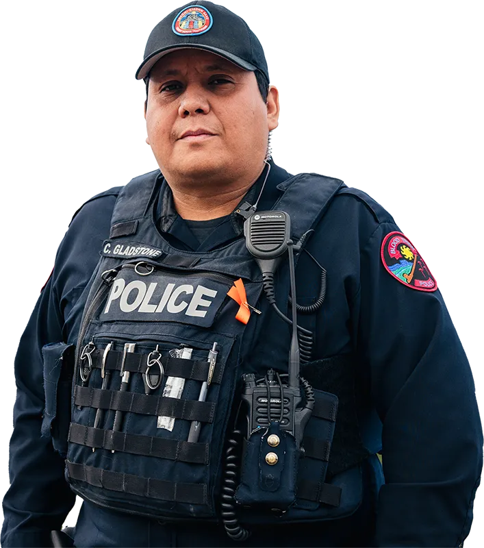 Blood Tribe Police Officer